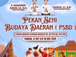 Pekan Seni Budaya VII Batu Bara Dengan Etnis Batak Toba Siap Ramaikan Dengan Beberapa Atraksi