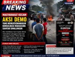 Masyarakat Kecamatan Bandar Kecam Aksi Demonstrasi, Minta Polisi Selidiki Dugaan Pelanggaran Saat Unjuk Rasa